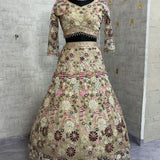 Premium Flowerd Embroidered Lehenga