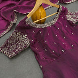 Elegant Georgette Anarkali Suit