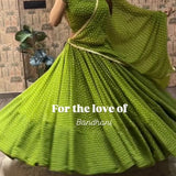 Festive Bandhej Georgette Lehenga