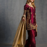 Exclusive Satin Pakistani Suit