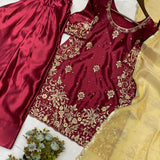 Exclusive Satin Pakistani Suit