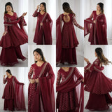 Stunning Crunchy Flared Suit
