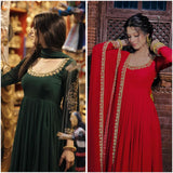 Classy Faux Georgette Anarkali Gown