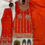 Heavy Classical Embroidered Suit
