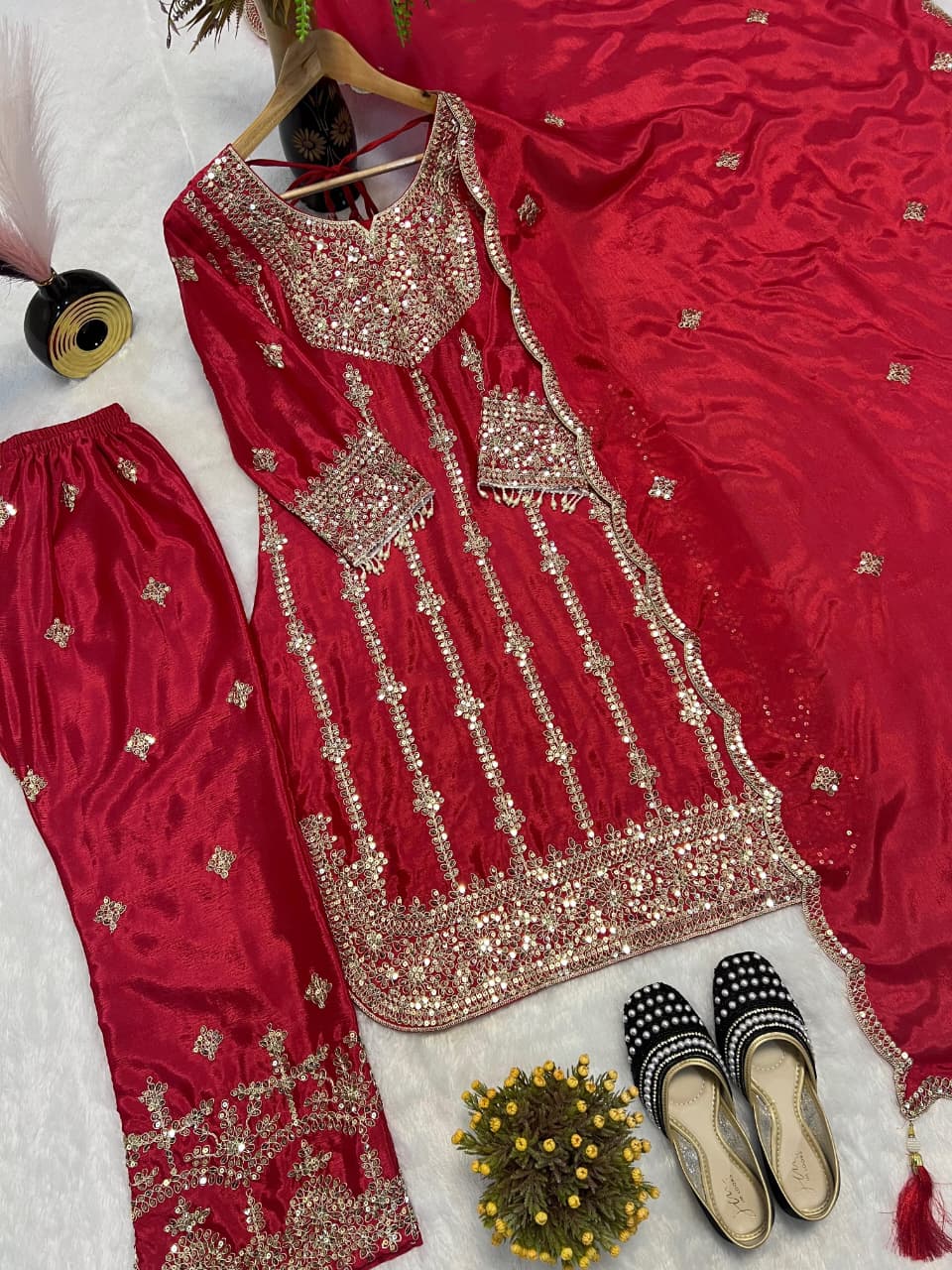 Heavy Classical Embroidered Suit