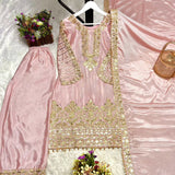 Elegance Peach Pakistani Suit
