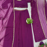 Classy Georgette Ready To Wear Saree
