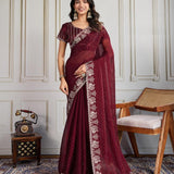 Beautifull Partylook Silk Saree
