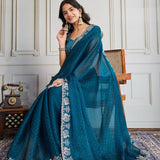 Beautifull Partylook Silk Saree