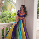 Attractive Festive Roman Lehenga Choli