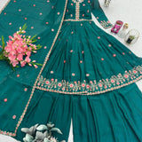 Designer Partylook Suit Sharara
