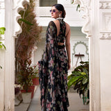Lurex Blooming Floral Brasso Saree