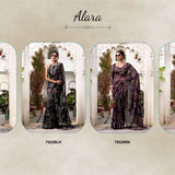 Lurex Blooming Floral Brasso Saree