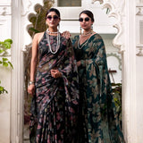 Lurex Blooming Floral Brasso Saree