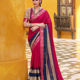 Royal Zari Border Cotton Saree