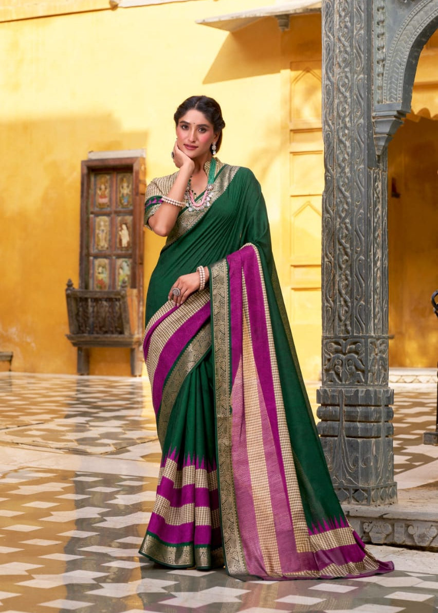 Royal Zari Border Cotton Saree