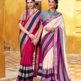 Royal Zari Border Cotton Saree