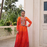 Bandhani Traditional Indo Western