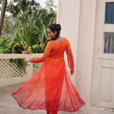 Bandhani Traditional Indo Western