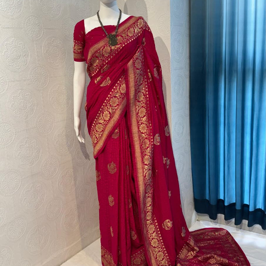 Traditional Banarasi Silk Saree