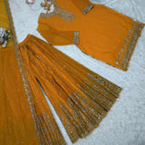 Elegant Ethnic Suit Sharara Set