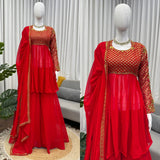 Modern Festive Georgette Suit