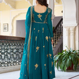 Classic Bird Georgette Suit