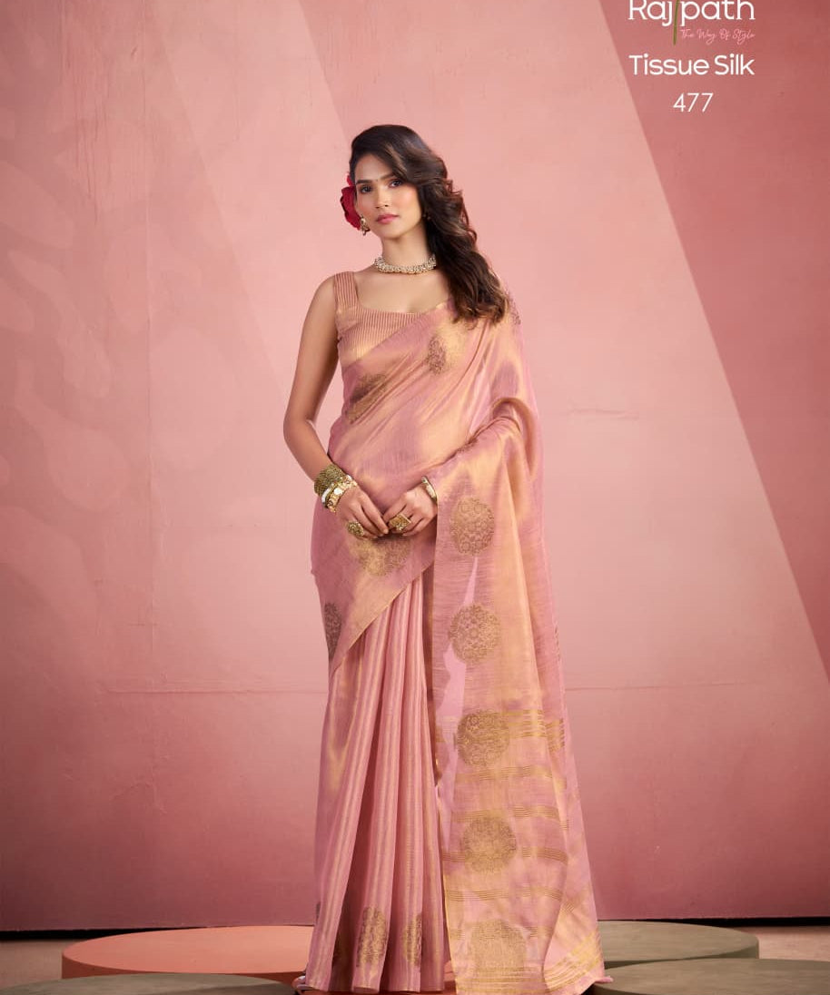 Wonderful Tissue Silk Saree Collection