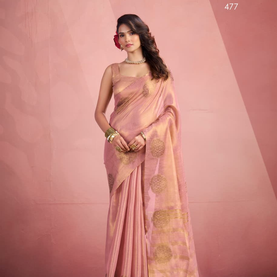 Wonderful Tissue Silk Saree Collection