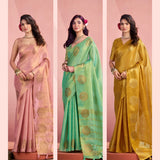 Wonderful Tissue Silk Saree Collection