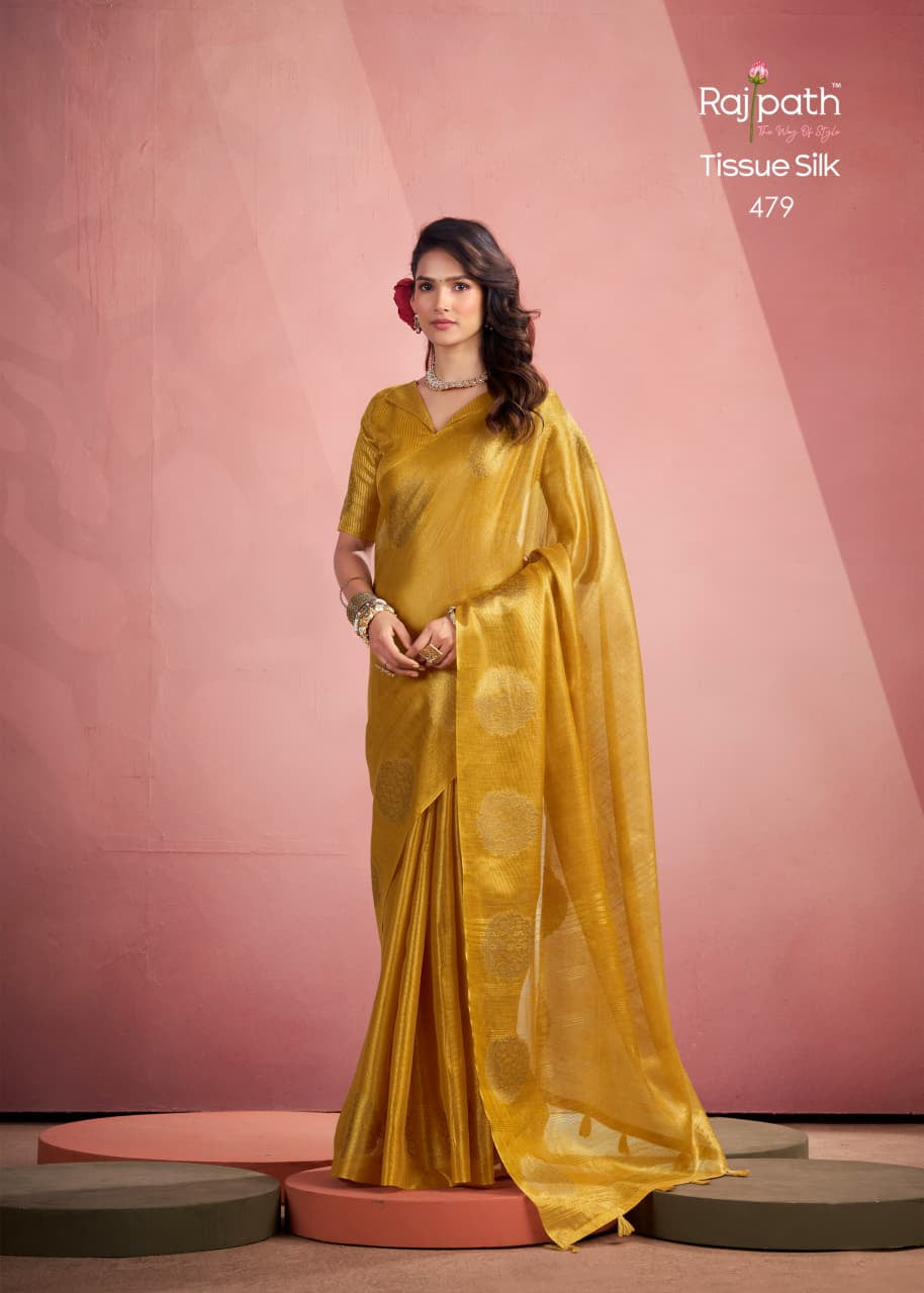 Wonderful Tissue Silk Saree Collection