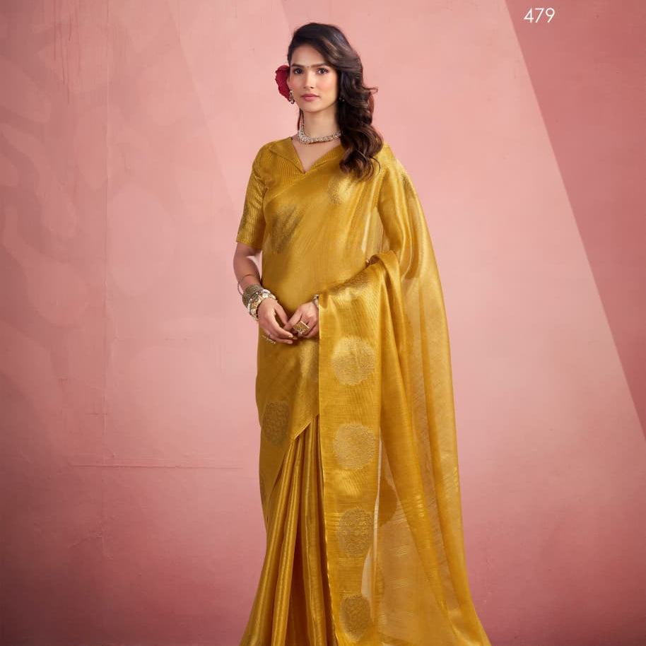 Wonderful Tissue Silk Saree Collection