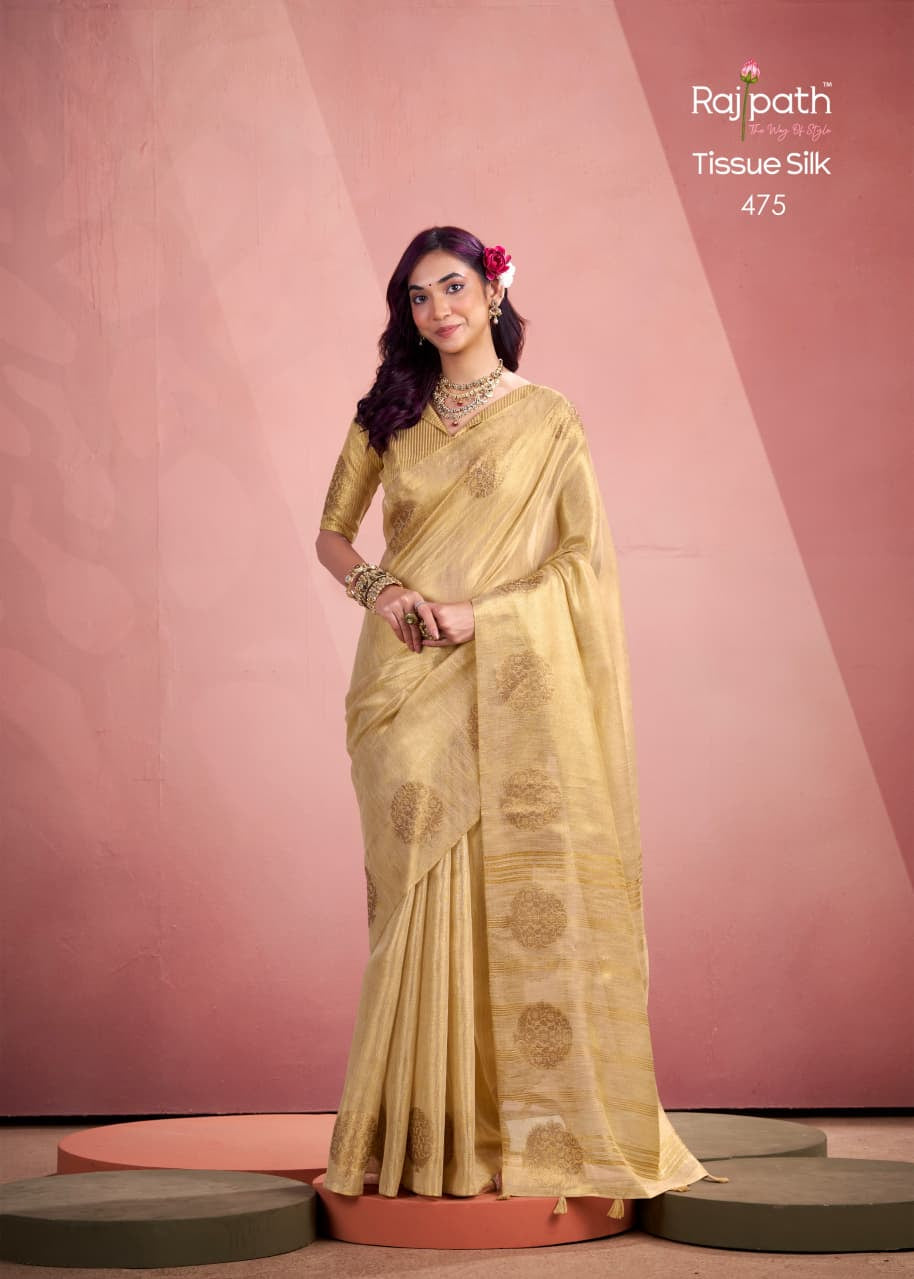 Wonderful Tissue Silk Saree Collection
