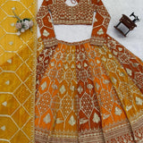 Elegance Embroidered Wedding Lehenga