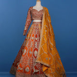 Elegance Embroidered Wedding Lehenga