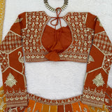 Elegance Embroidered Wedding Lehenga
