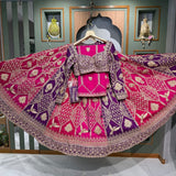 Elegance Embroidered Wedding Lehenga
