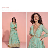 Saheen Viscose Silk Anarkali Gown