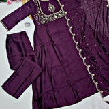 Attractive Flared Anarkali Suit