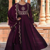 Attractive Flared Anarkali Suit