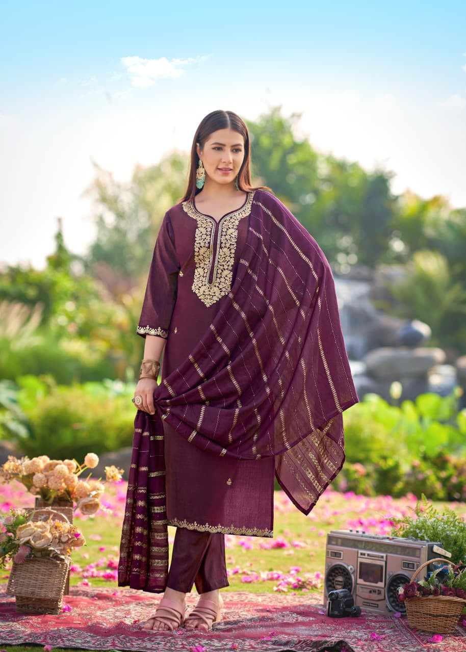 Dilbara Stunning Straight Suit