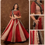 Festive Navratri Reyon Lehenga