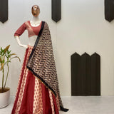 Festive Navratri Reyon Lehenga