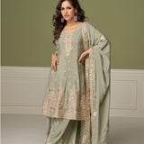 Nitya Classic Real Chinon Suit
