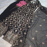 Black Stunning Sequence Suit