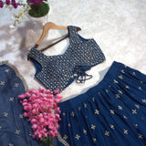Dazzling Georgette Lehenga Collection