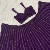 Purple Timeless Net Lehenga Choli