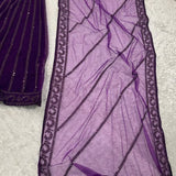 Purple Timeless Net Lehenga Choli