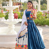 Festive Gamthi Work Lehenga Choli