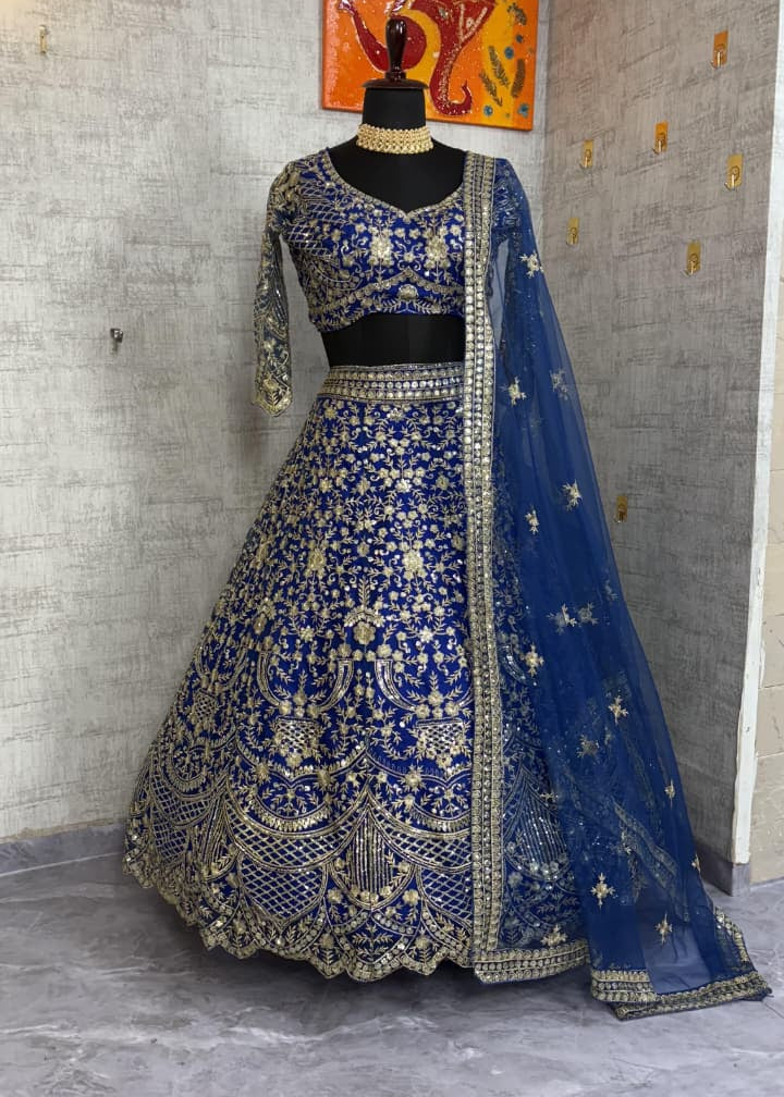 Stunning Heavy Embroidered Lehenga